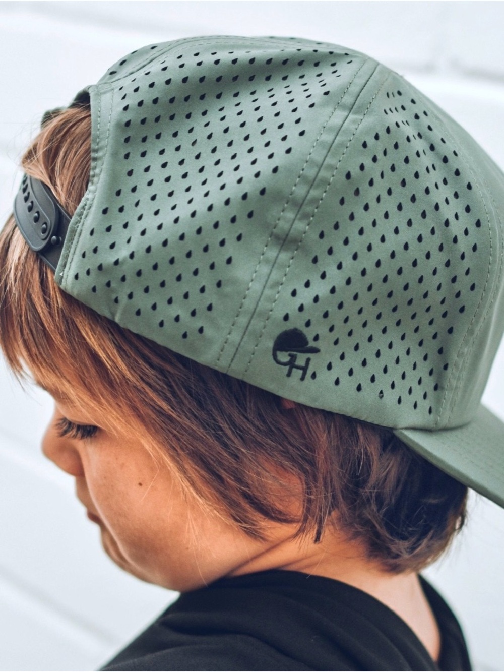 George Hats Active trucker Hat in Sage Green size child 2-3 years
